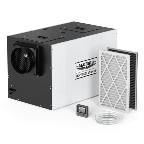 ALORAIR Whole House Dehumidifier, 140 PPD Commercial Grade Whole Home Dehumidifiers for Home, Garages, Water Damage Restoration, 3500 Sq.Ft dehumidifiers for Crawl Space