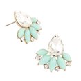thumbnail image 2 of Pendientes de Hojas Brillantes Temperamento Ol Color Verde onlyliua, 2 of 4