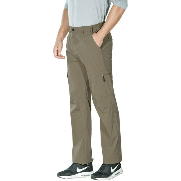 AIMTYD Pantalon cargo de randonn e l ger et r sistant l eau pour