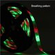 thumbnail image 5 of Matsuzay Tira de luces LED de control remoto de 2m, cinta Flexible cortable RGB, múltiples modos, luz LED RGB resistente al agua Iluminación navideña Numero 3 Matsuzay HA027721-03, 5 of 6