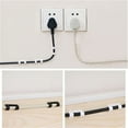 thumbnail image 1 of onlyliua Liquidación 16 Piezas/Paquete Organizador de Cables Autoadhesivo, Clip de Cable, Hebilla, Clips de Plástico, Novias, Fijador, Sujetador, Tamaño Grande, 1 of 2
