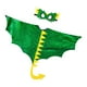 thumbnail image 2 of Capa de dinosaurio para niños, capa de dragón, disfraz cómodo para festivales verde, 2 of 8