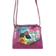 thumbnail image 3 of Mini bolsa de hombro genérica de mujer rosa de piel vegana, 3 of 4