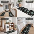 thumbnail image 5 of Black Christmas Tree Pattern Kitchen Rugs Sets Of 3,Kitchen Runner Rugs Non Skid Washable,Decorative Kitchen Floor Mats for Kitchen,Sink,Laundry,17"x30"+ 17"x47" + 17"x59", 5 of 6