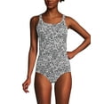 thumbnail image 3 of Lands' End Women's Chlorine Resistant Soft Cup Tugless Sporty One Piece Swimsuit, 3 of 3