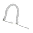 thumbnail image 1 of Cable de auricular de teléfono ABS,Cable telefónico,Cordón ,Cable telefónico enrollado,Cable del auricular del teléfono,Cable de auricular de teléfono fijo Hugo Cable de auricular de teléfono ABS, 1 of 9