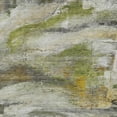 thumbnail image 3 of HomeRoots 629958 8 x 10 ft. Olive Green Gray & Ivory Abstract Washable Transitional Indoor & Outdoor Rectangle Area Rug, 3 of 9