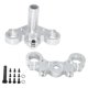 thumbnail image 2 of Metal Triple Clamp Kit RC Reemplazo de bicicletas RC Accesorios de actualización de bicicleta para 1/4 Motorcilla eléctrica Plata, 2 of 8