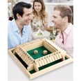 thumbnail image 4 of Quantifyn Game, Quantifyn Dice Game, Quantifyn Board Game, Funny Family Games-Shut The Box Board Game, Shut The Box-Wooden Dice Board Game, for Home, Party, 4 of 8