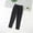 Black(Long Pants), variant on NAISIBABY Boys Bermuda Shorts, Elastic Waist Pull On Solid Color School Uniform Suit Shorts Black 3-4T