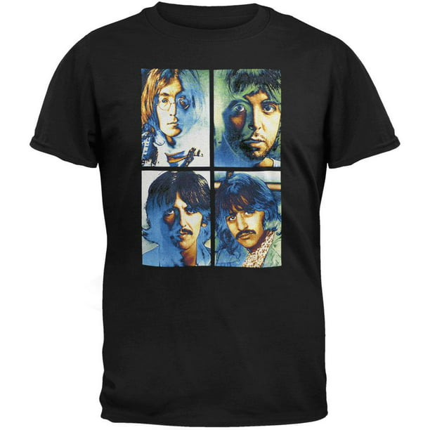 The Beatles - The Beatles - Psychedelic Four T-Shirt - Walmart.com ...