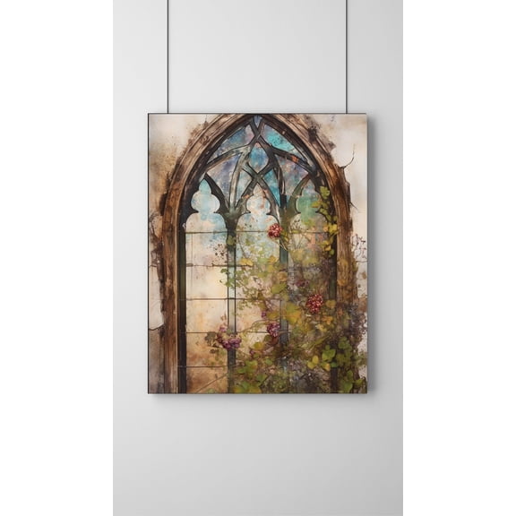 Majestic Masterpieces - Stained Glass Canvas Wall Art