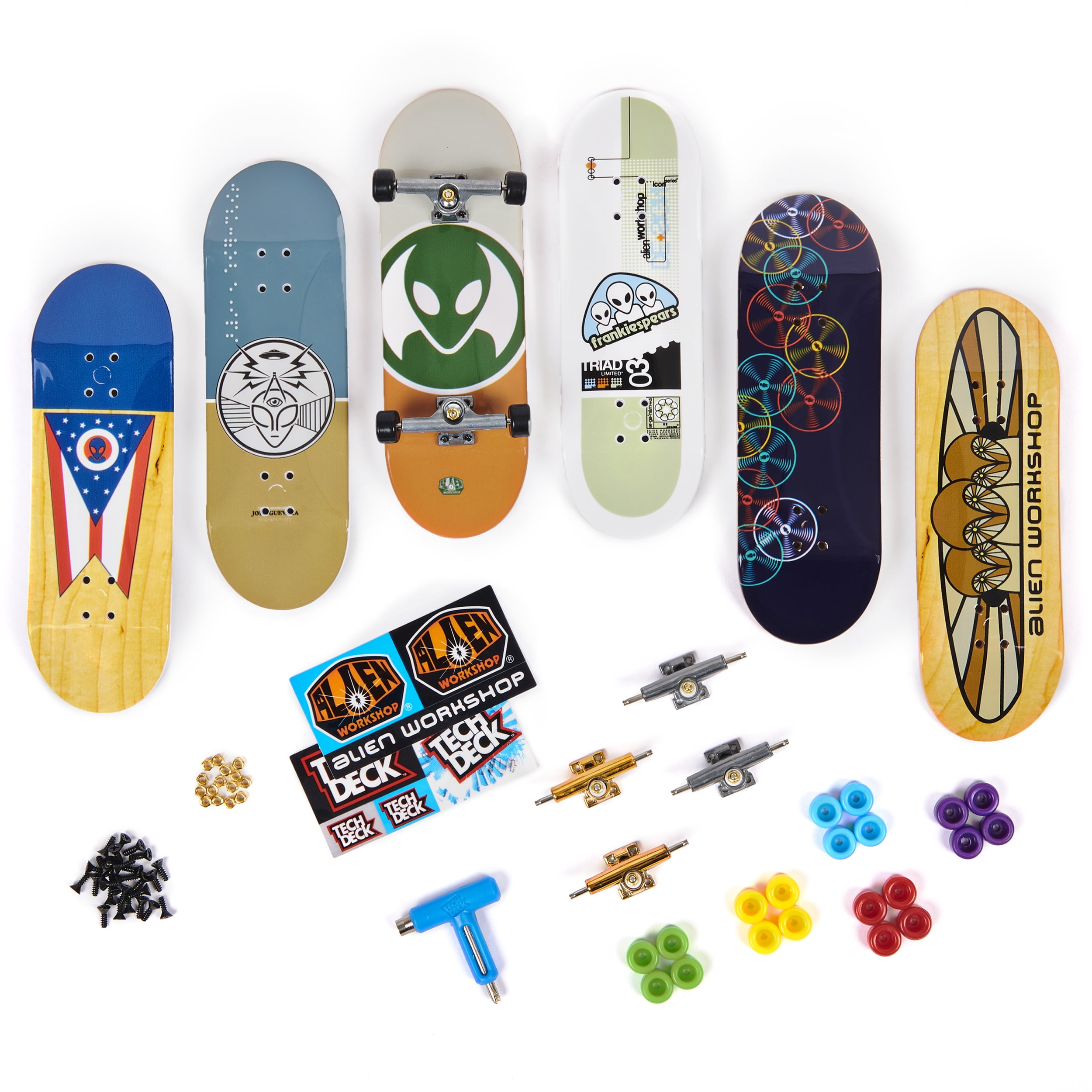 Details about   3 NEW Tech Deck Skateboard Fingerboard Sheckler Warehouses #02 #03 #04 Plus 3pk 