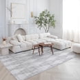 thumbnail image 7 of Rug Branch Boho Modern Abstract Grey Indoor Area Rug - 5x8, 7 of 7