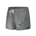 thumbnail image 3 of Shachafan Men's Swim Board Shorts Beach Shorts With Sports Print Casual 3 Inch Trunks For Swimming Surfing Mens Swim Shorts Pockets, 3 of 5