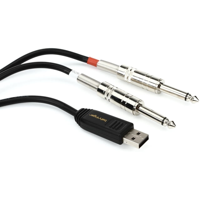 Cable Interfase USB Behringer Line 2 Para Grabar Instrumento LINE2USB