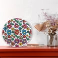 thumbnail image 6 of Cartoon Flower Round Wall Clock Silent Analog Battery Operated Black Pointer Home Decor 9.84" Diameter, 6 of 11