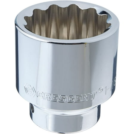 

Crescent 3/4 Drive 12 Point Standard SAE Socket 1-7/8 - CDS106N