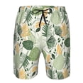 thumbnail image 3 of Salouo Hawaiian Style Pattern Swim Trunks for Men,Men's Hawaiian Bathing Suit Swimsuits Quick Dry Swimming Board Shorts Beach Shorts with Pockets-XX-Large, 3 of 6