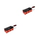 thumbnail image 2 of Juego de parrilla de acero inoxidable Wosthever Reemplazo antiadherente Mini portátil Plegable Rojo 2Conjunto, 2 of 6