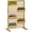 Natural Wood, variant on Beyamis Wooden Plant Trellis Stand Spring, with 5 Hanging Planter Boxes, Freestanding Outdoor Plant Stand for Patio, Garden, Balcony, Porch
