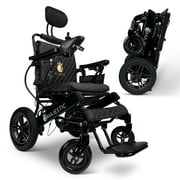2021 New Limited Edition Remote Control Foldable Electric Wheelchair Mobility Aid Lightweight Motorized Power Wheelchairs Airline Approved and Air Travel Allowed, Heavy Duty, Mobility Motorized Chair