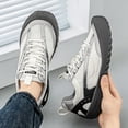 thumbnail image 6 of Dakaela Barefoot Shoes for Men Breathable Wide Toe Box Zero Drop Water Shoes Gym Workout Minimalist Running Hiking Sneakers Size 7-10 Grey, 6 of 9
