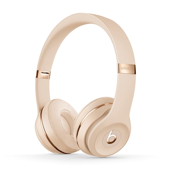 Beats by Dr. Dre Solo3 MX462LL/A Wireless On-Ear Headphones - Satin Gold, 1 count