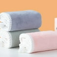thumbnail image 6 of CIYISON Luxurious Corals Fleece Hair Towel Hair Drying Caps For Comfortable Drying, 6 of 17