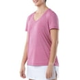 thumbnail image 5 of Athletic Works Women's Core Active Short Sleeve V-Neck T-Shirt, Sizes XS-3X, 5 of 7