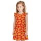 thumbnail image 1 of Fotbe A Big Hot Dog Vestido de Dormir para Niñas de 3 a 10 Años, Mangas Cortas, Estilo Princesa, Pijama Camisón con Mangas Voladas-XX-Large, 1 of 6