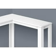 thumbnail image 2 of Monarch Specialties Table D'appoint, Console, Entrée, Étroit, Coin, Salon, Chambre À Coucher, Stratifié, Blanc, Contemporain, Moderne, 2 of 4