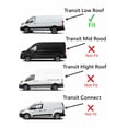thumbnail image 3 of Driver Left Side Front Door Window Door Glass Compatible with Ford Transit 83.2" Low-Roof Van 2015-2025 Models (Not for Mid/High Roof Transit, or Transit Connect), 3 of 6