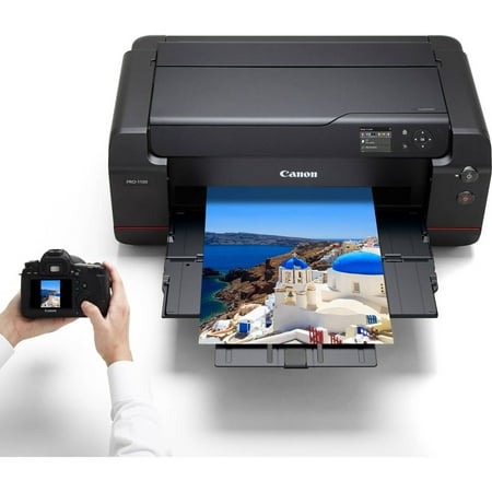 Canon - imagePROGRAF PRO-1100 Wireless Inkjet Printer - Black
