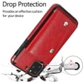 thumbnail image 6 of Compatible with iPhone 14 Wallet Case with Card Holder Crossbody Neck Strap Lanyard Handbag Wrist Strap Purse for Women PU Leather Flip Case with Credit Card Slot Kickstands Stand Case Red, 6 of 16
