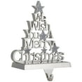 thumbnail image 4 of Northlight We Wish You a Merry Christmas Tree Stocking Holder - 6.25", 4 of 6