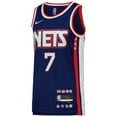 thumbnail image 2 of Men's Nike Kevin Durant Blue Brooklyn Nets Swingman Player Jersey - City Edition, 2 of 3
