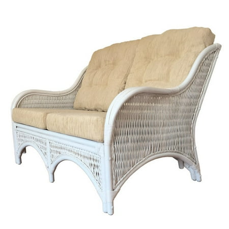 Rattan Wicker Home Furniture Karmen Loveseat Rattan Wicker Home Furniture Karmen Loveseat