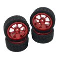thumbnail image 5 of Rc Metal Tires Fits For Wltoys 144001 1:14 A949 Rc Car Replacement Red, 5 of 5