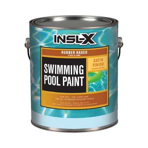 Insl-X WR1023092-01 Ocean Blue Semi-Gloss 289 g/L Swimming Pool Paint 1 gal.