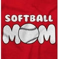 thumbnail image 2 of Softball Mom Proud Sports Mother Zip Hoodie Sweatshirt Women Brisco Brands S, 2 of 5