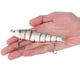 thumbnail image 5 of Cebo Duro De Pesca De Plástico De 13,7 Cm, 8 Secciones, Anzuelos Wobbler Que Se Hunden, Aparejos Para JM034-1 De Lubina, 5 of 7