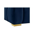 thumbnail image 6 of Meridian Furniture Gwen Navy Velvet Sofa, 6 of 15