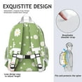 thumbnail image 5 of Summer Daisy Print School Backpack - Breathable Padded Design for Heavy Loads, Waterproof & Durable, 5 of 5