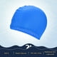 thumbnail image 4 of Uxcell Gorro de Natación de Silicona en Forma de Lágrima para Mujeres y Hombres, Gorro de Natación Impermeable No Deslizante Duradero [Azul Oscuro], 4 of 6