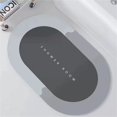 Bedroom Rug Reduced!VOYOAO Bath Mat Rubber Bath Mats Quick Drying Non