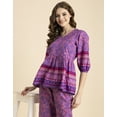 thumbnail image 5 of Moomaya Printed 2 Pcs Coord Set For Women, Cotton Top With Pants For Summers, 5 of 9
