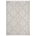 thumbnail image 2 of SAFAVIEH Machine Washable Rug Indoor/Outdoor Bermuda Collection - Bermuda Julijana Geometric Diamonds Indoor/Outdoor Area Rug Cream/Grey, 5'3" x 7'6", 2 of 12