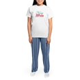 thumbnail image 4 of CafePress - Nana Of The Bride Women's Light Pajamas - Women's Short Sleeve Print T-Shirt and Pants Light Cotton Pajama Set, 4 of 7