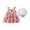 Watermelon Red, variant on Ruyang Baby Girls Summer Tutu Dresses Toddler Backless Sundress Princess Birthday Party Dress with Straw Hat 2PCS